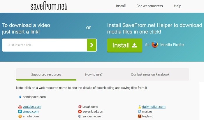 savefrom net fastest downloader for windows 10